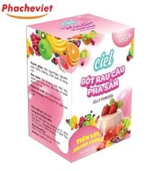 Bột Rau Câu Jelly Ciel Giòn Dẻo 12gr 10 Gói