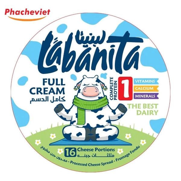 Phô Mai Labanita 16 Miếng 120gr