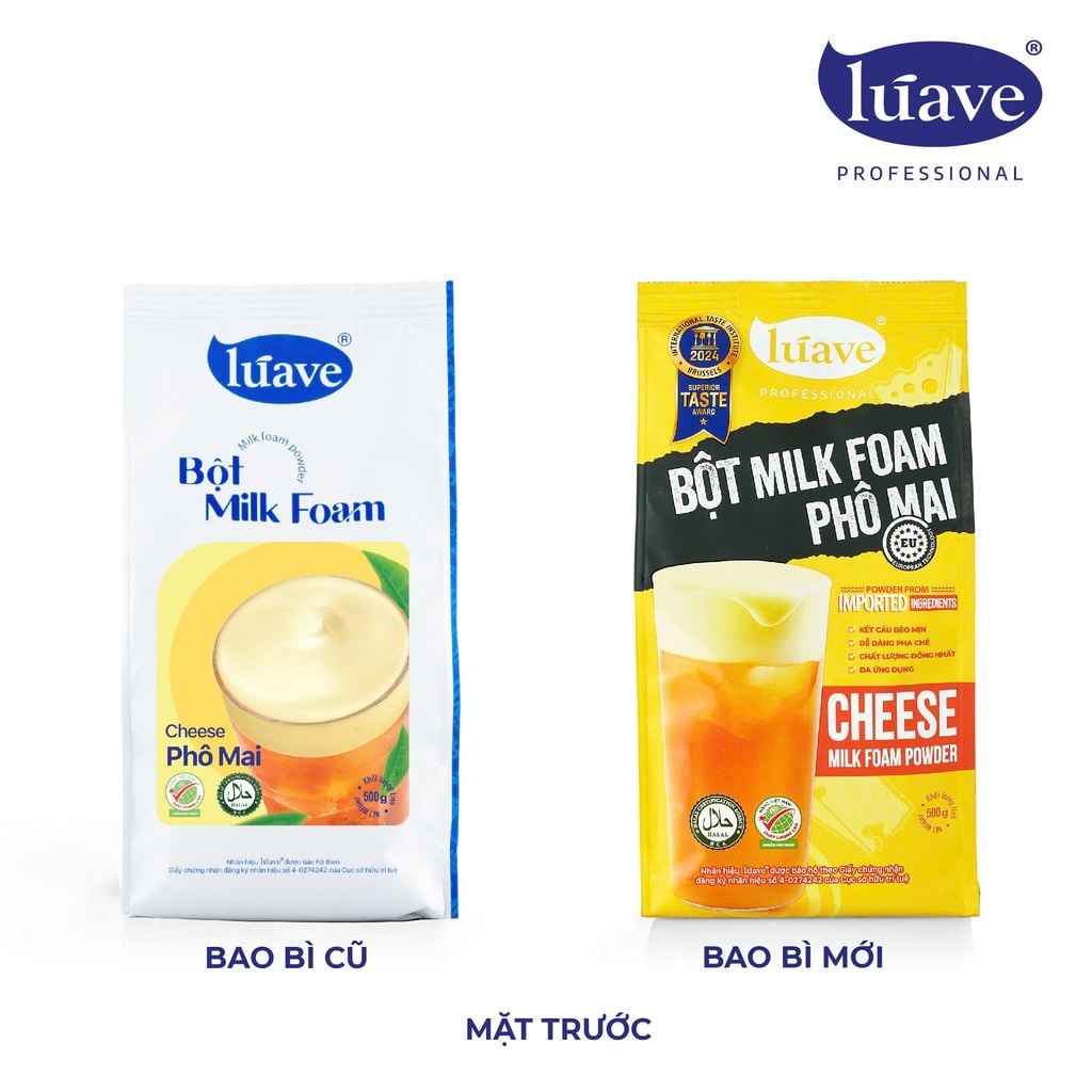 Bột Milk Foam Phô Mai Luave 500G