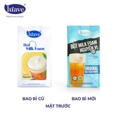 Bột Milk Foam Nguyên Vị Luave 500G