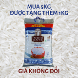  Gạo Basmati India Gate Super (Ấn Độ) - Mua 5kg tặng thêm 1 Kg - ngăn ngừa tiểu đường 