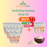  Muối hồng Himalaya dạng mịn 