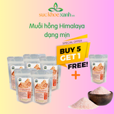  Muối hồng Himalaya dạng mịn 