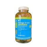  Viên uống bổ sung dầu cá Omega 3 6 9 Member’s Mark (325v/ hũ) 
