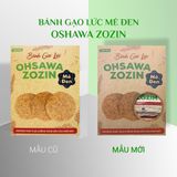  Bánh gạo lứt mè đen Zozin 