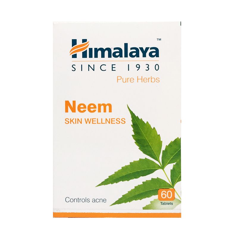  Viên trị mụn Himalaya Neem Skin wellness (Ấn Độ) 60 viên 