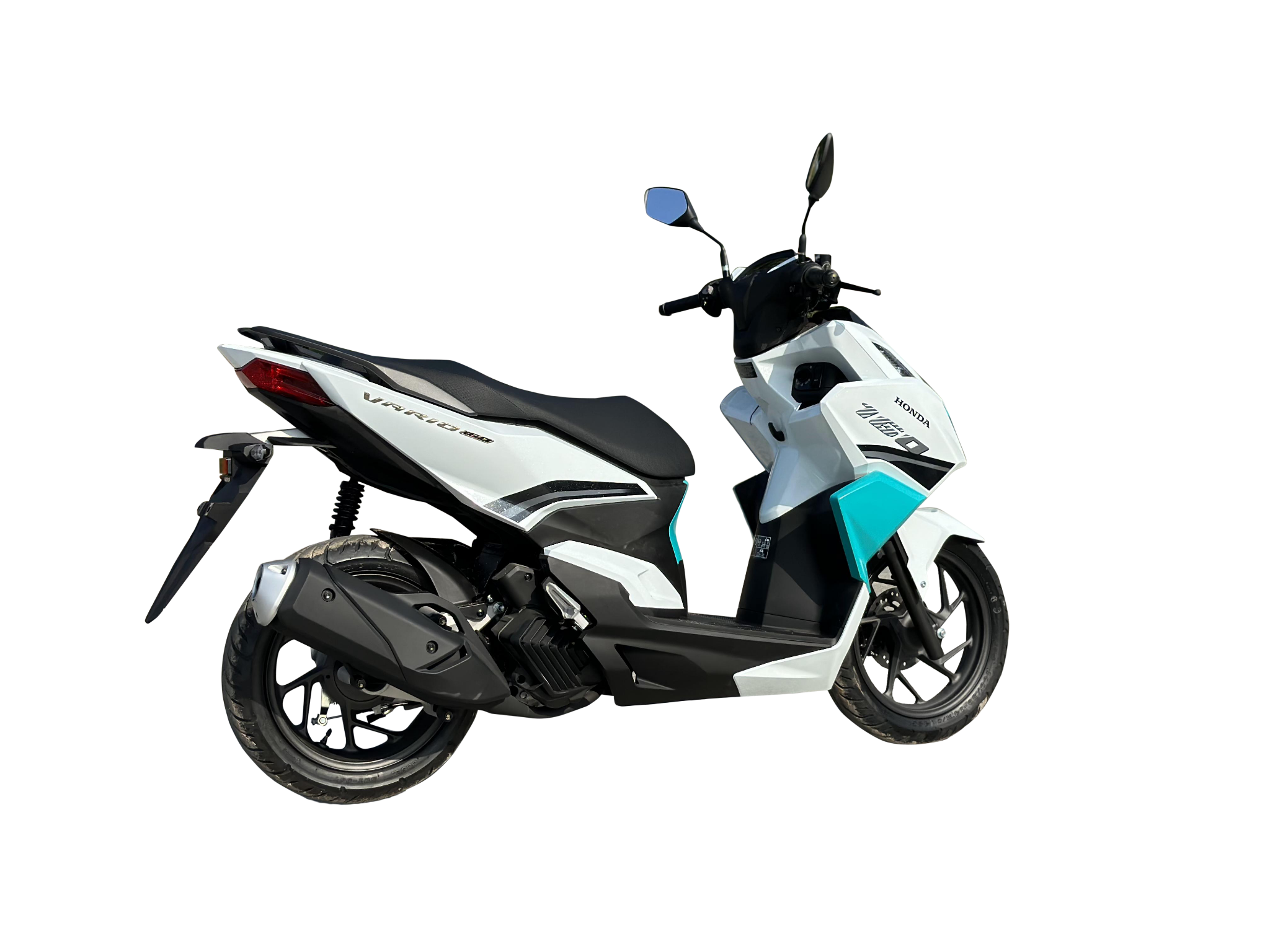 VARIO 160 TRẮNG XANH ĐẤU TEM