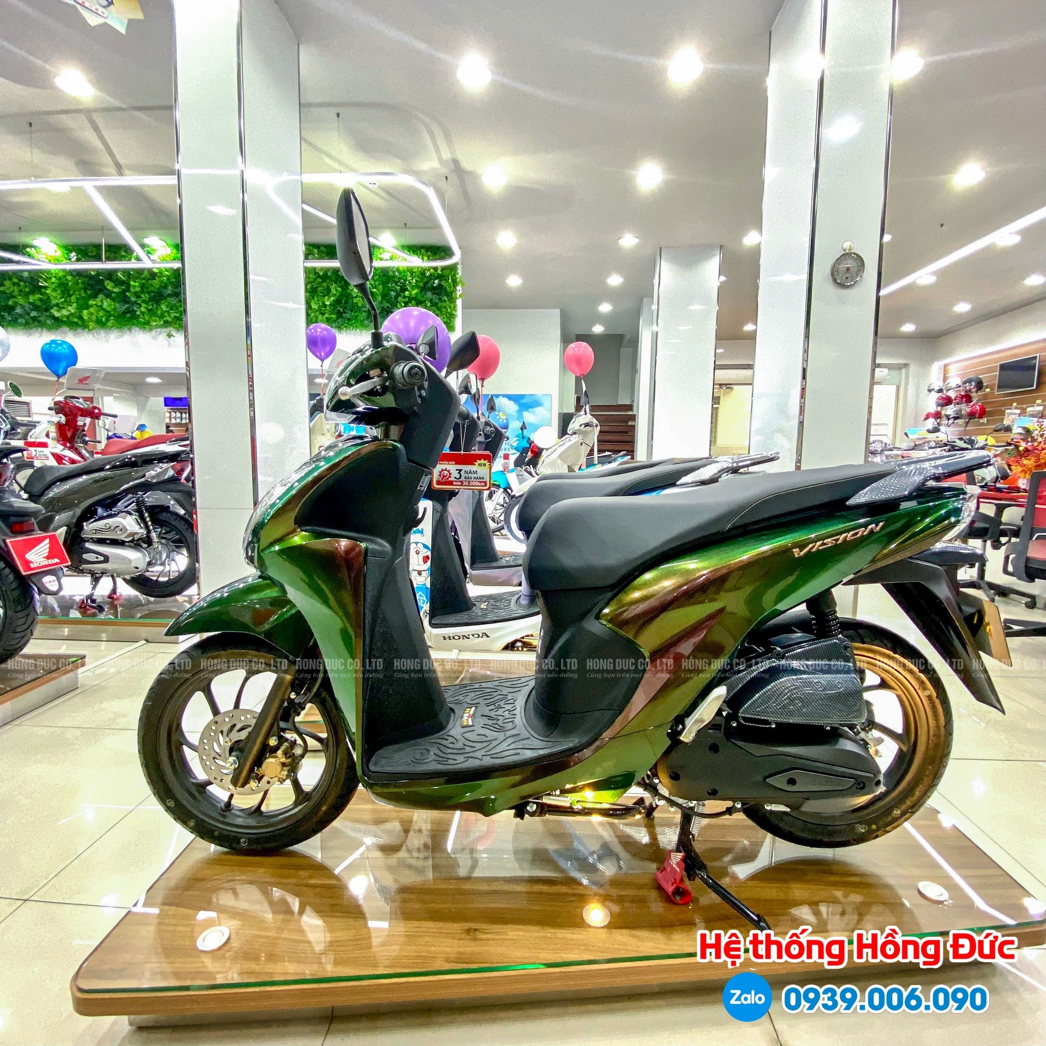 VISION XANH NGỌC BÍCH CHUYỂN SẮC