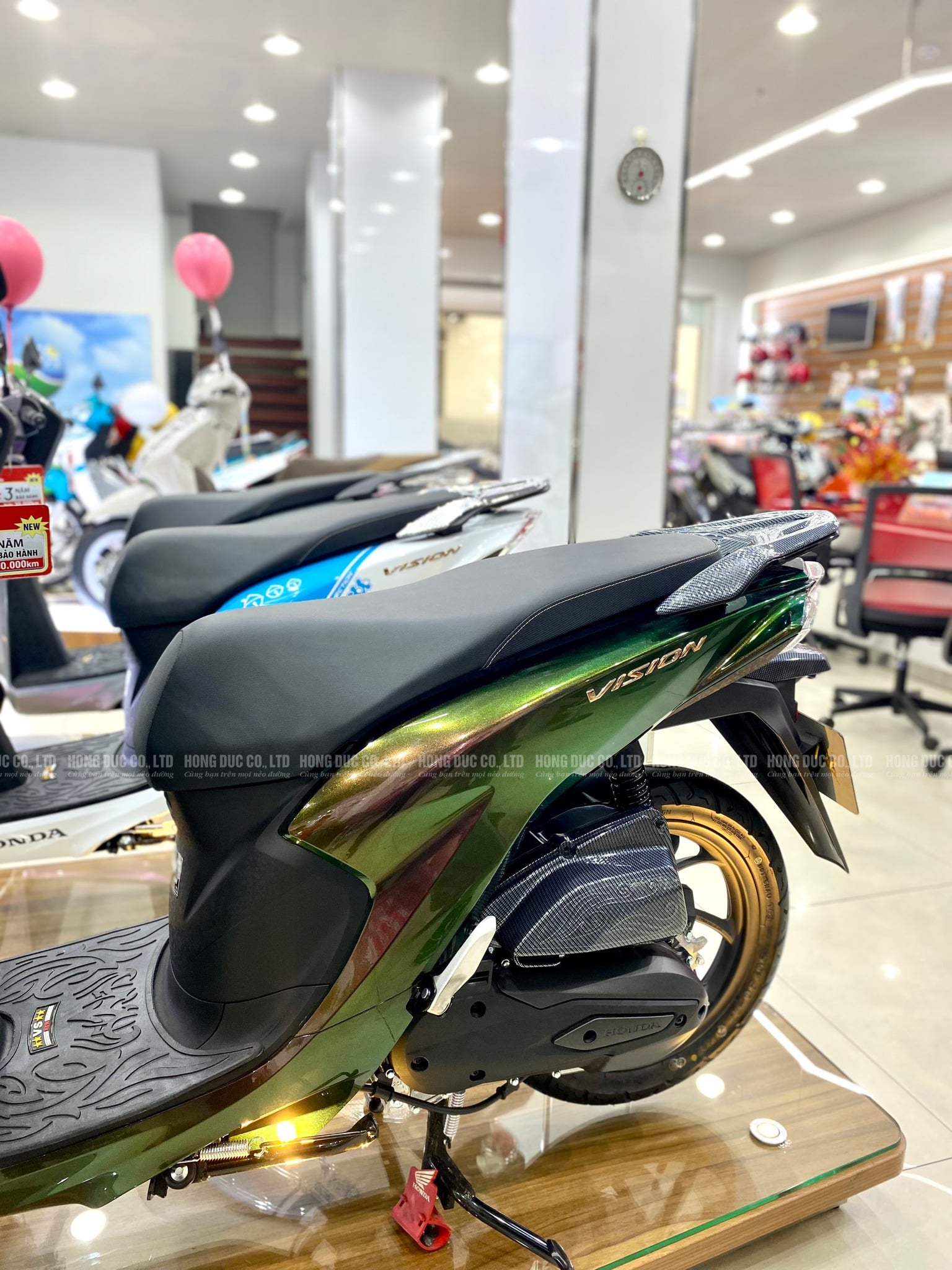 VISION XANH NGỌC BÍCH CHUYỂN SẮC