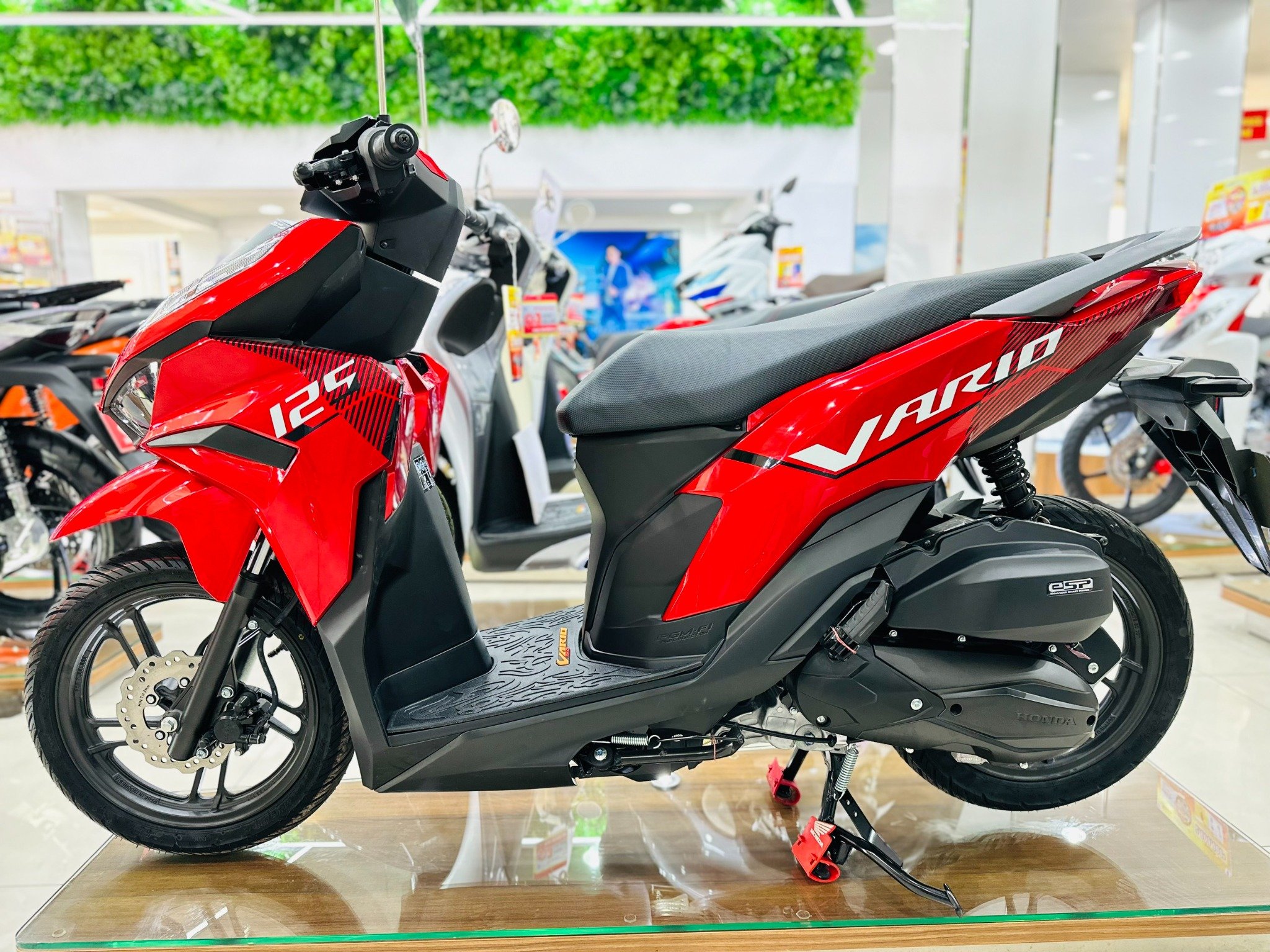 VARIO 125 ĐỎ ĐẤU TEM