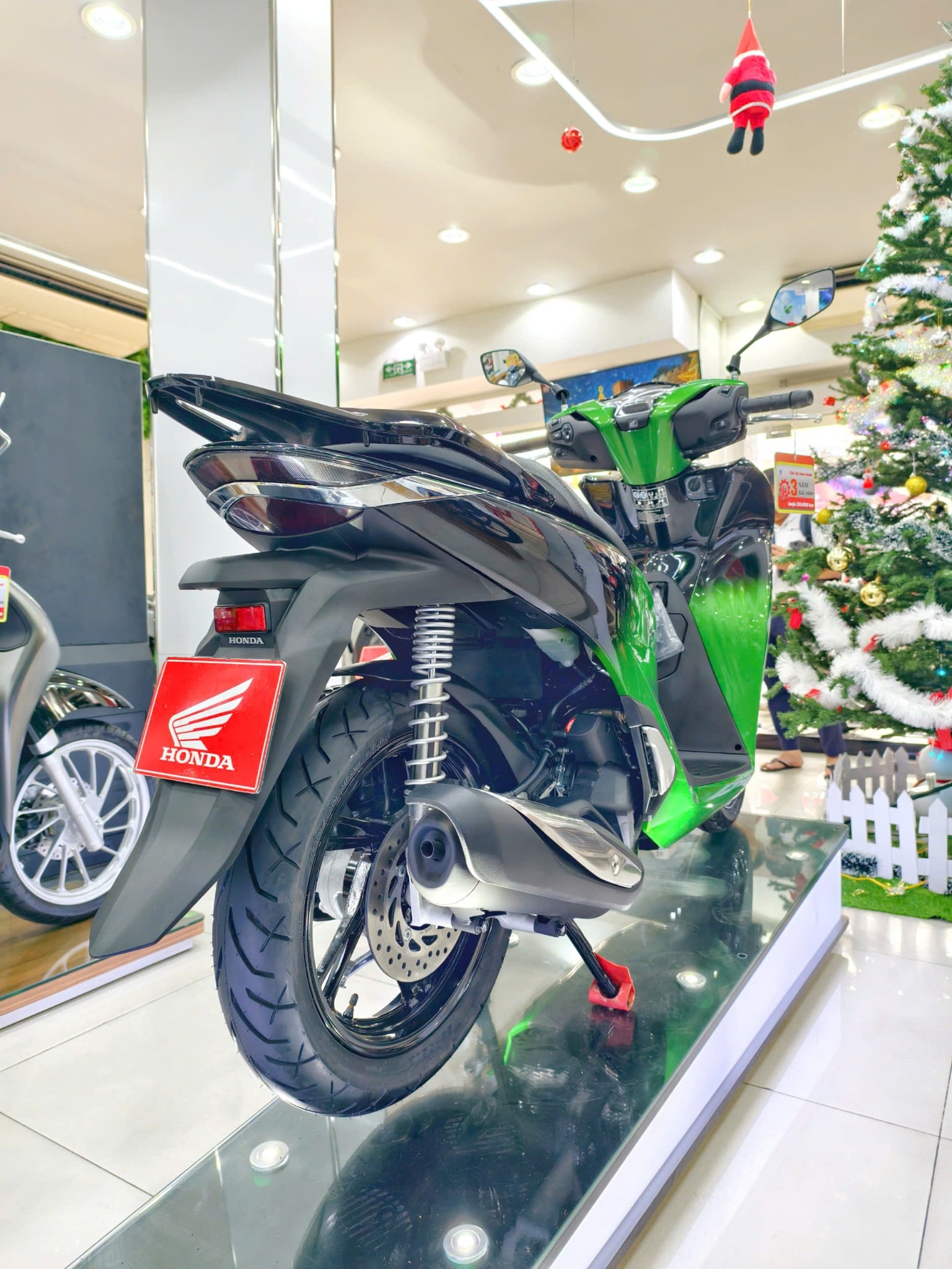 SH 125/160 XANH LOANG ĐEN