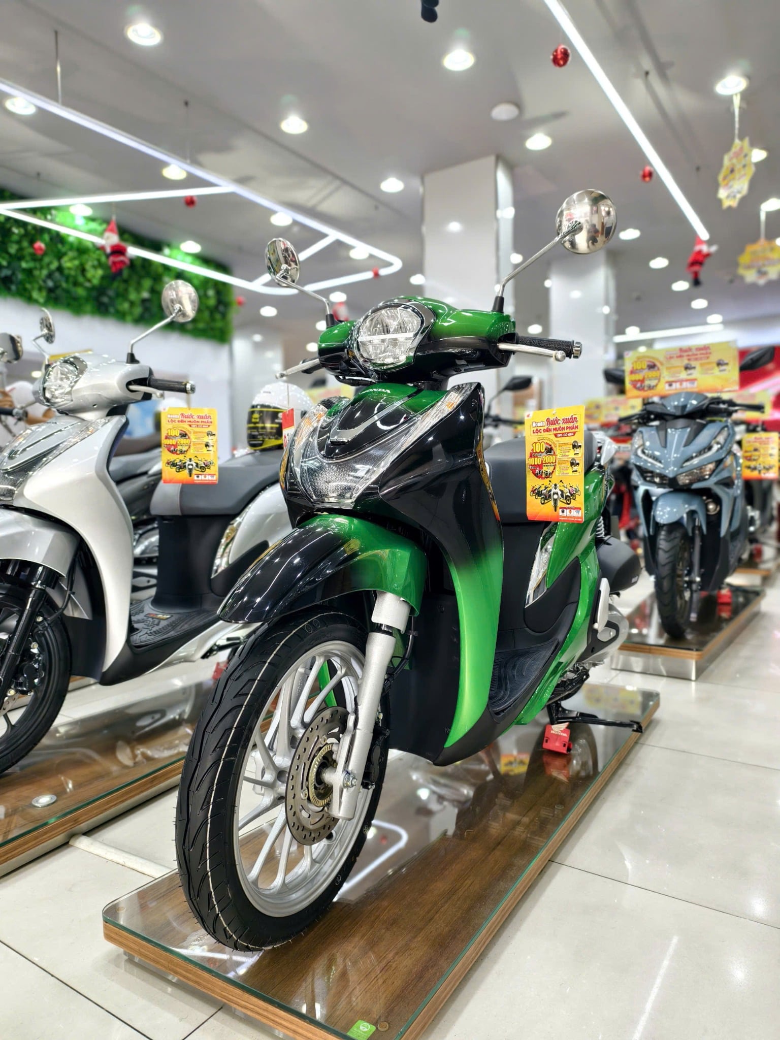 SH MODE XANH LOANG ĐEN