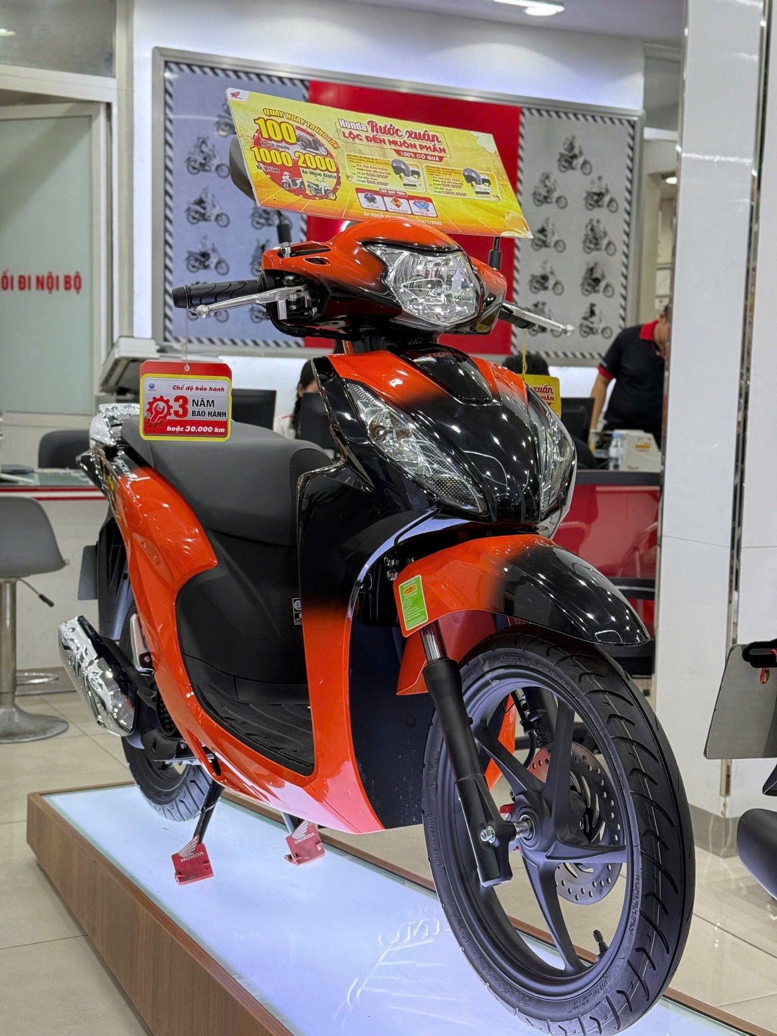 VISION CAM LOANG ĐEN