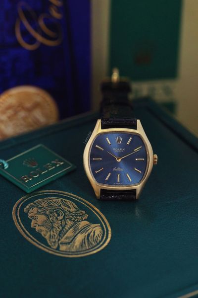  ROLEX CELLINI REF 3801 YELLOW GOLD 