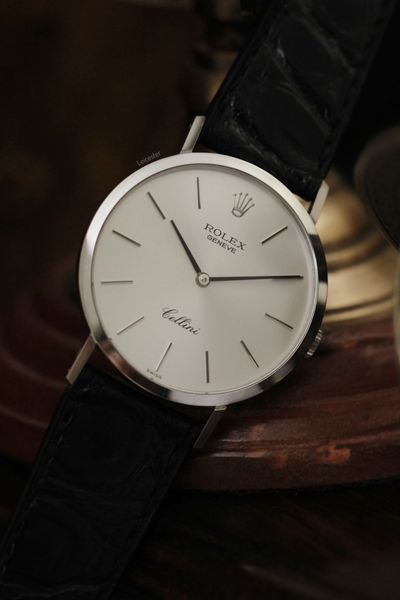  ROLEX CELLINI REF 4112 WHITE GOLD 