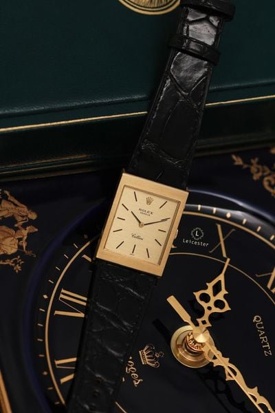  ROLEX CELLINI REF 4027 YELLOW GOLD 