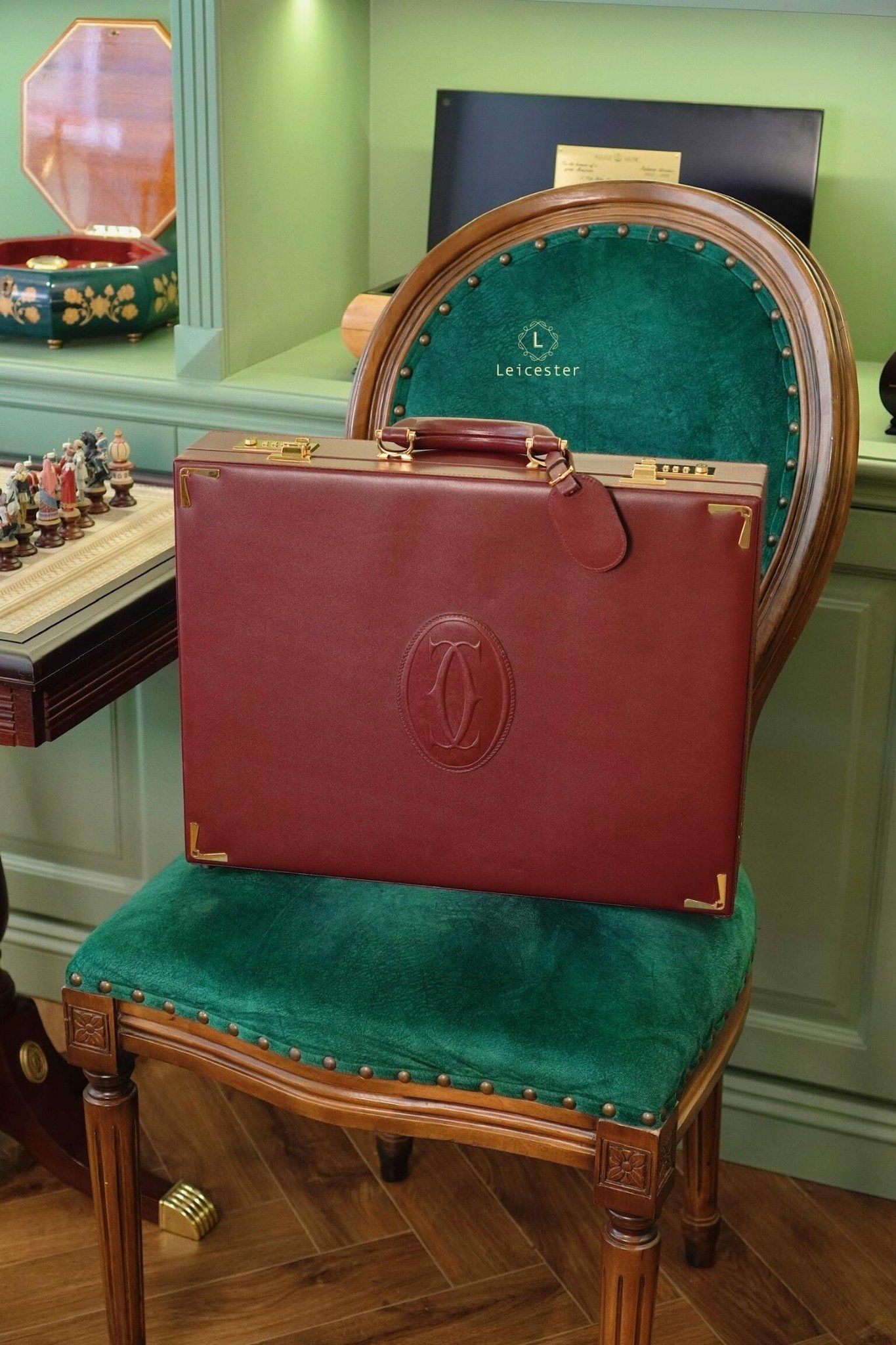 Vintage Must de Cartier Briefcase Leicester