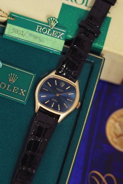  ROLEX CELLINI REF 3801 YELLOW GOLD 