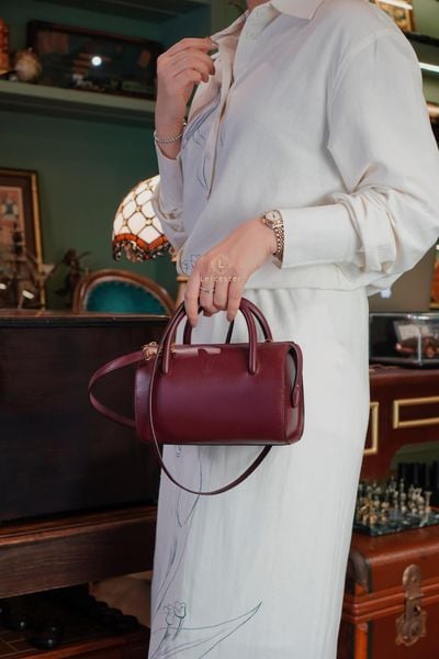  Cartier Mustline 2way Mini Boston Bag 