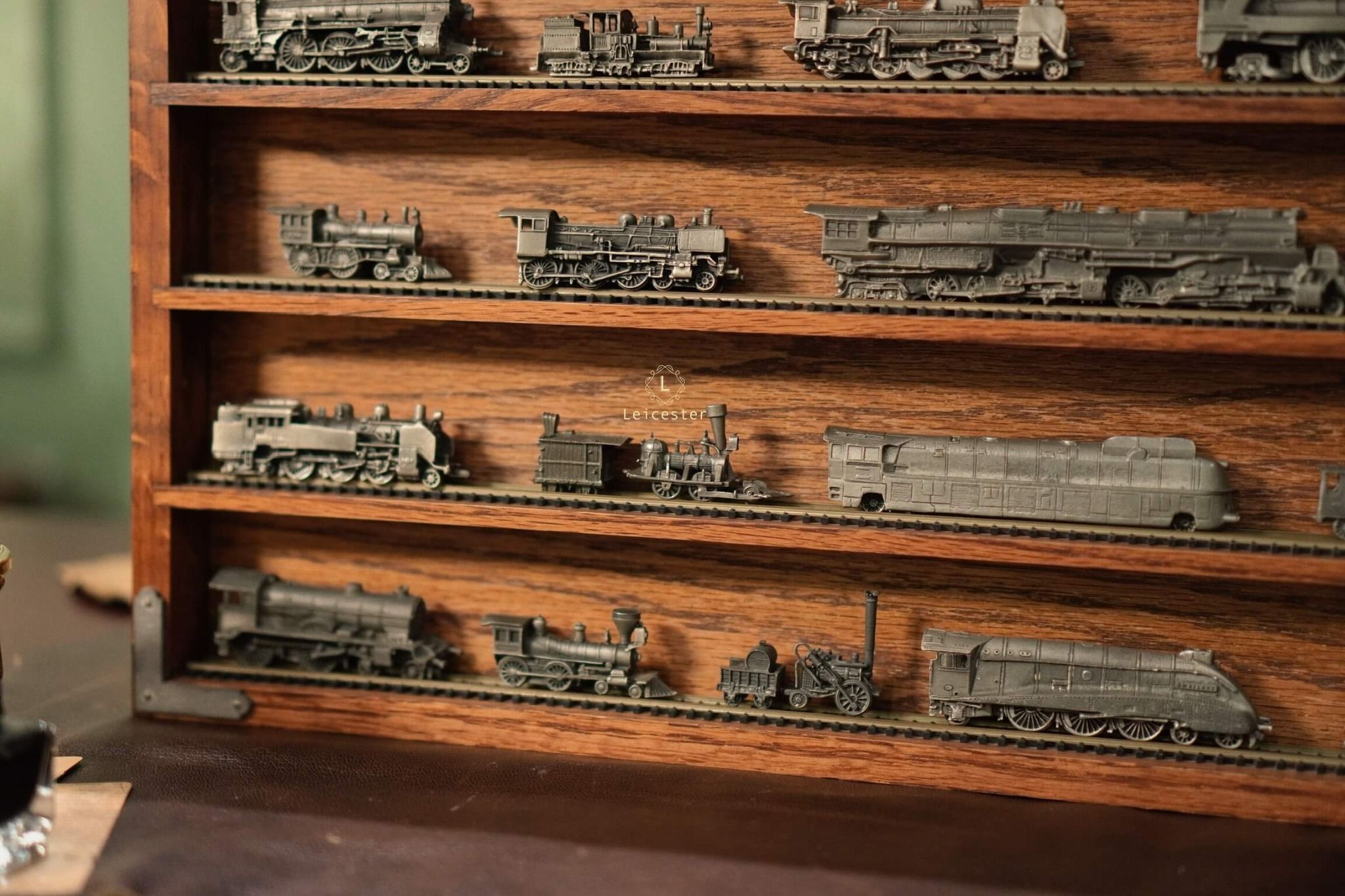 Franklin Mint World's Greatest Pewter Train Collection