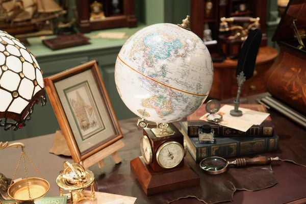  Quả địa cầu thời tiết vintage 