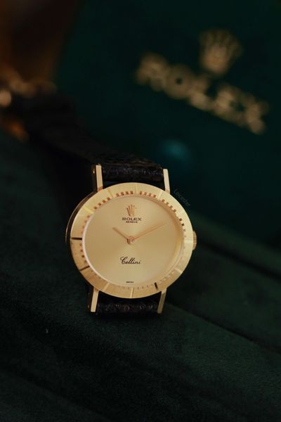  ROLEX CELLINI 4081 YELLOW GOLD 