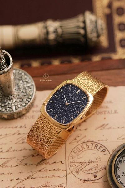  Patek Philippe Blue Lunar Dial Sigma 18K solid Yellow Gold 