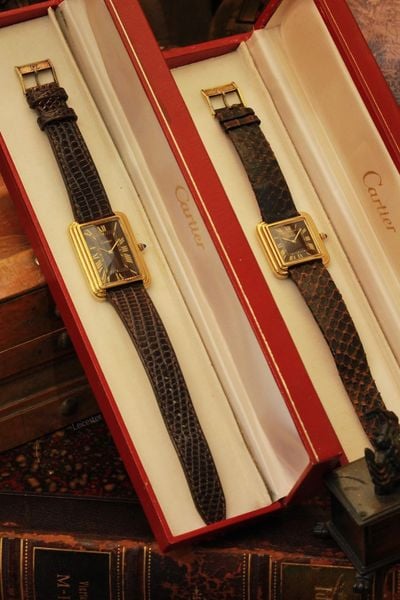  ( Not for sale )  CARTIER TANK STEPPED TANK PRE -  MUST 