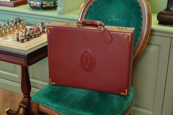  Vintage Must de Cartier Briefcase 