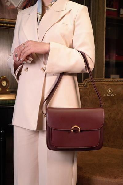  Cartier Must Line Shoulder Bag 1990s (2Way) 