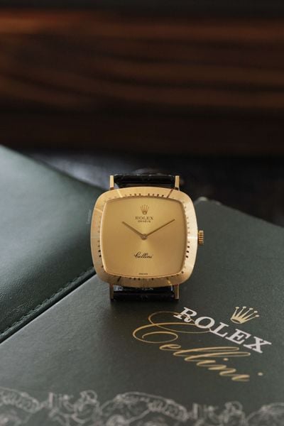 ROLEX CELLINI REF 4084  YELLOW GOLD 