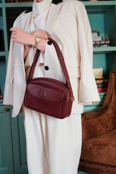  Cartier Mustline Gold Hardware Crossbody 