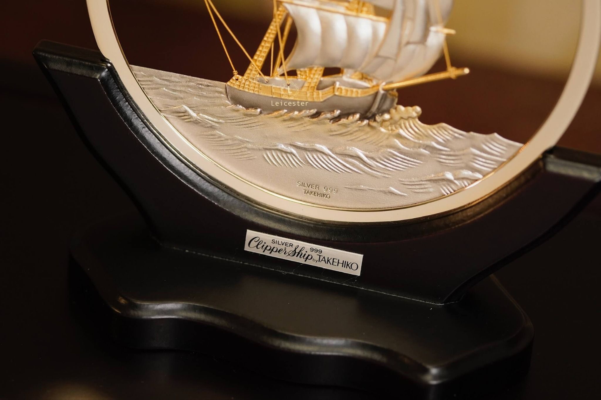 【純銀製】TAKEHIKO 武比古 SILVER999 武比古SILVER999 純銀 Clipper Ship Vintage Sterling Silver 999