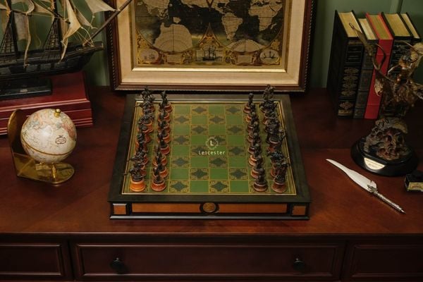  The Frederic Remington Chess Set 