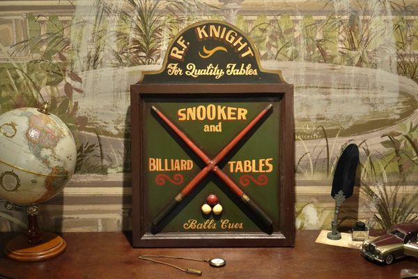  Tranh Billiard Vintage 