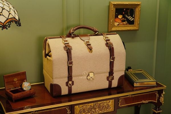  Retro Luxury Trunk Bag 