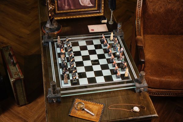  Bộ cờ vua Indians vs Cowboys 