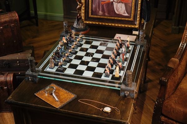  Bộ cờ vua Indians vs Cowboys 