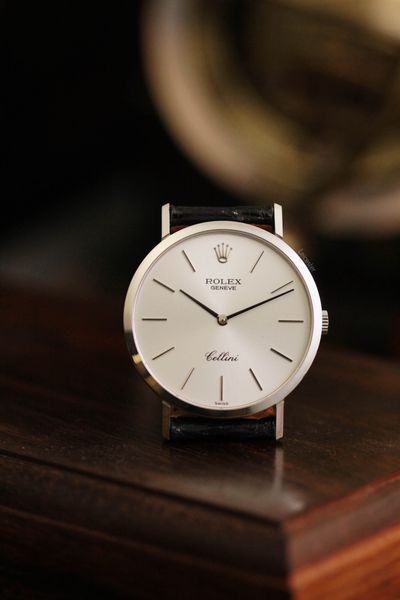  ROLEX CELLINI REF 4112 WHITE GOLD 