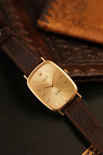  ROLEX CELLINI REF 4113 YELLOW GOLD 