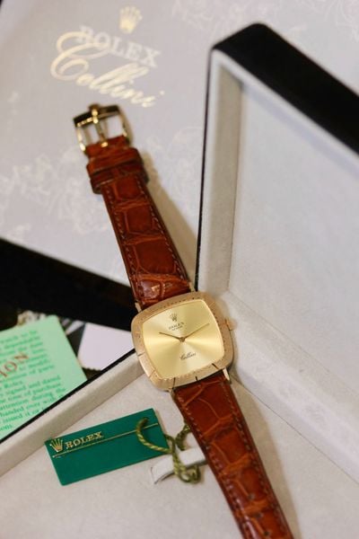  ROLEX CELLINI REF 4084 YELLOW GOLD 