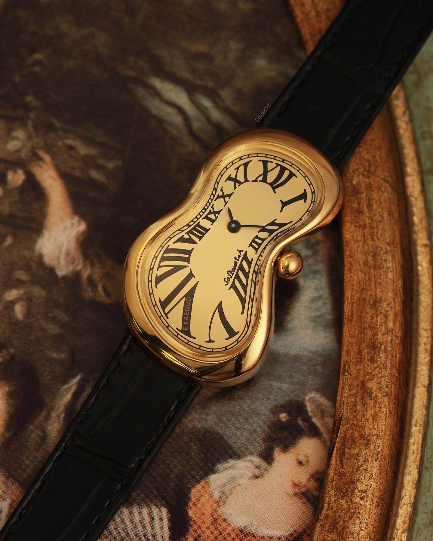 Softwatch Salvador Dali 腕時計 自画像 Softwatch Salvador Dali
