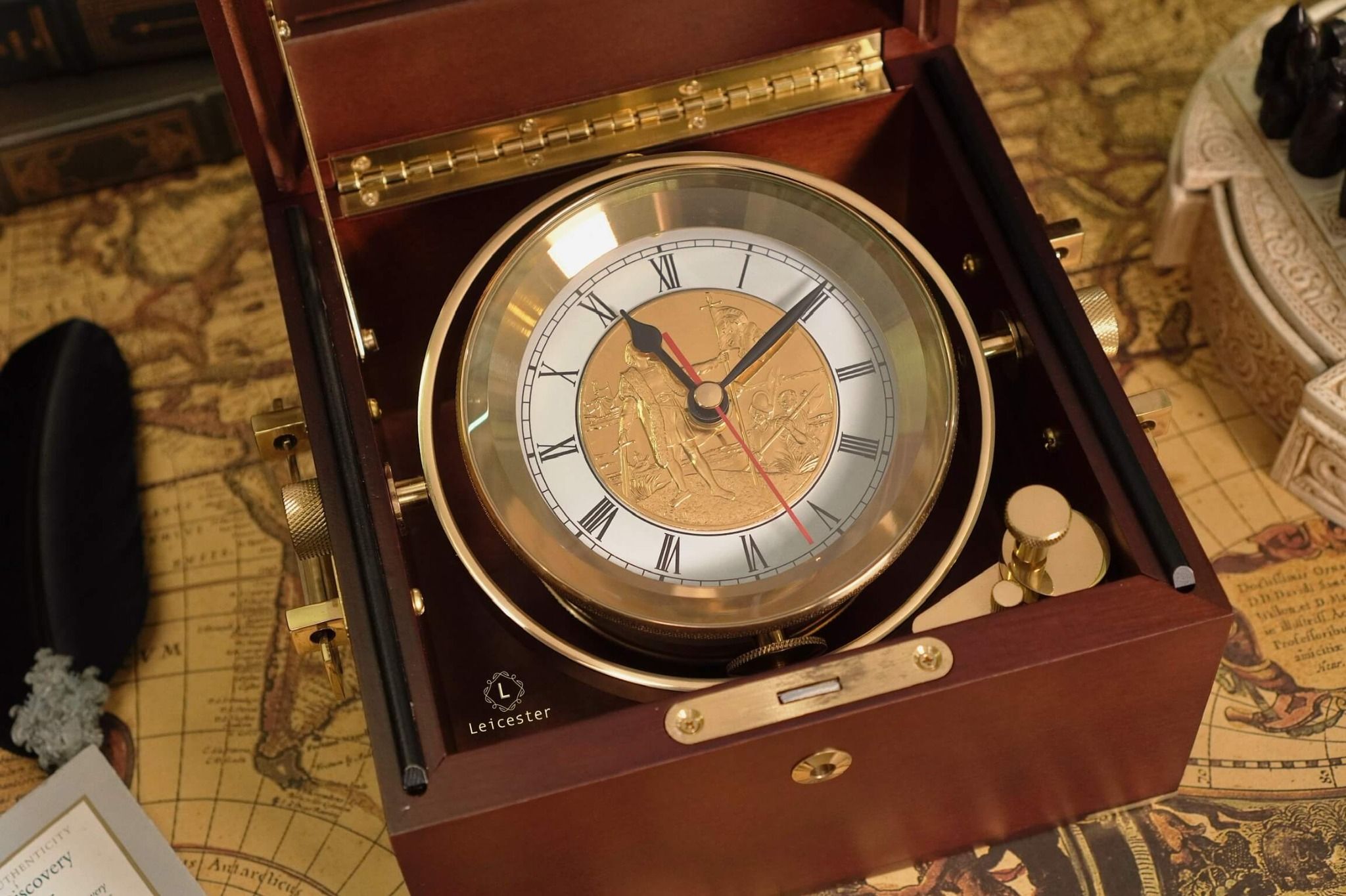 The Age of Discovery Chronometer The Franklin Mint Leicester