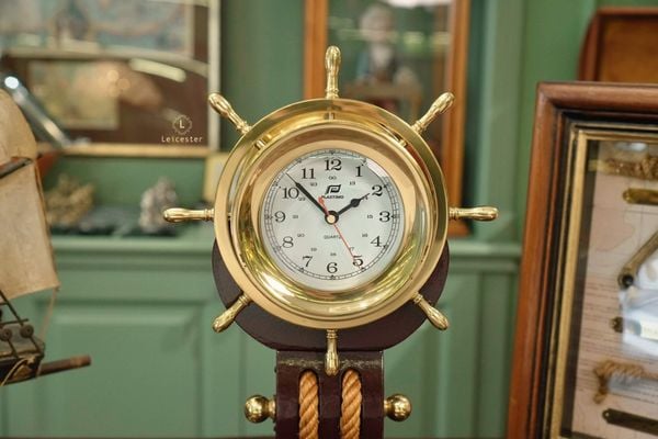  Đồng hồ bánh lái tàu vintage 