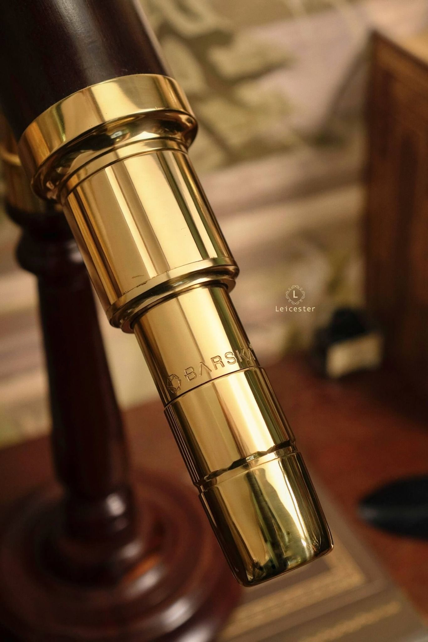 Barska Anchormaster Classic Brass Telescope Leicester