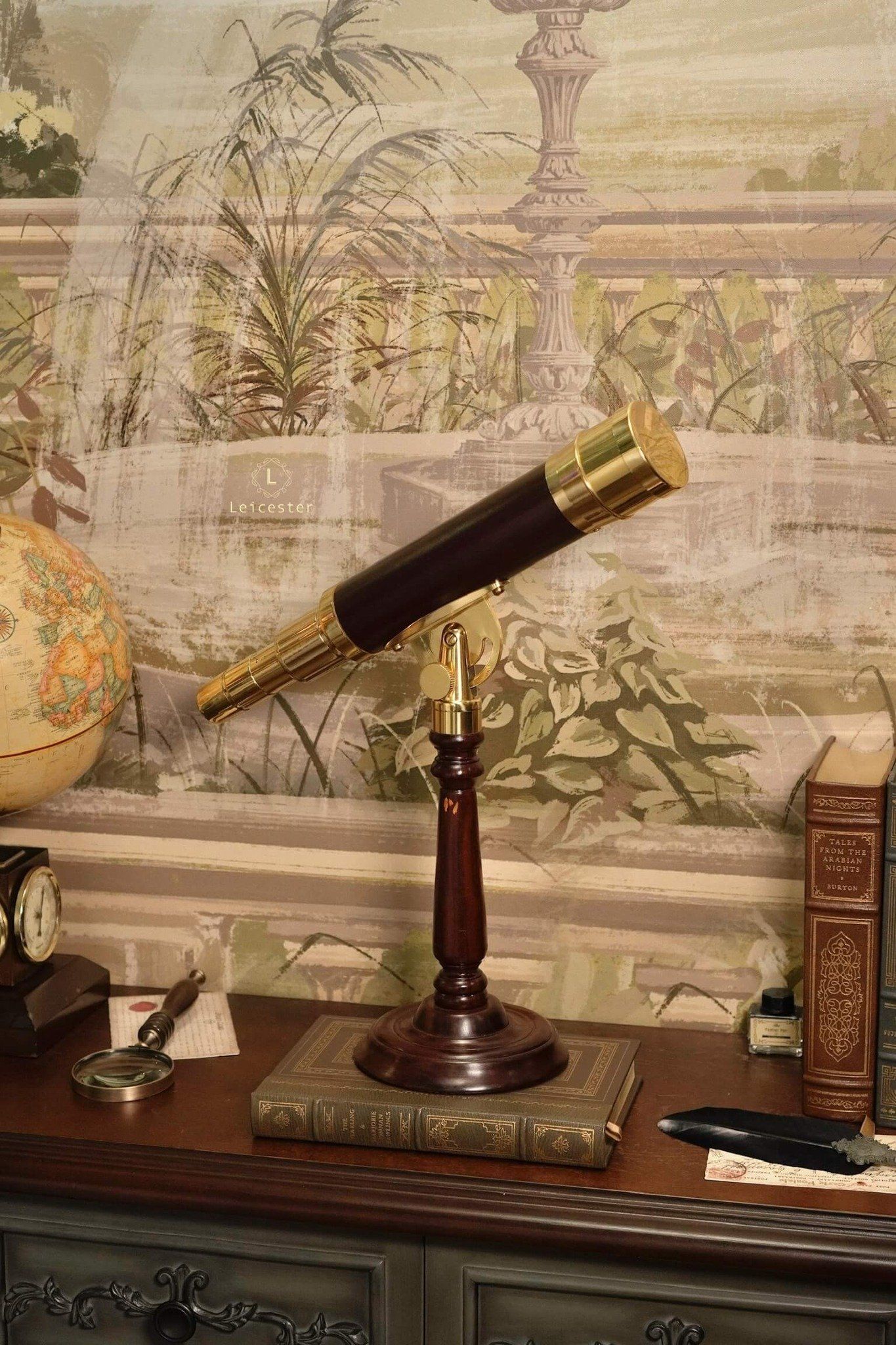 Barska Anchormaster Classic Brass Telescope Leicester