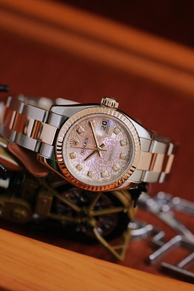  Rolex Date-Just Demi Rose Gold Ladies 