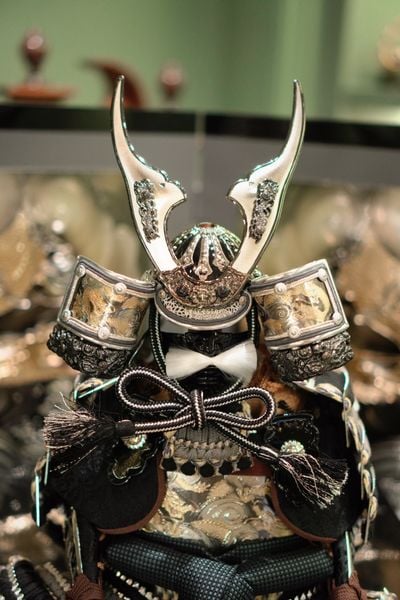  Áo giáp Samurai Silver Dragon 