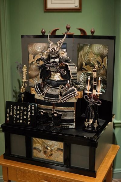  Áo giáp Samurai Silver Dragon 