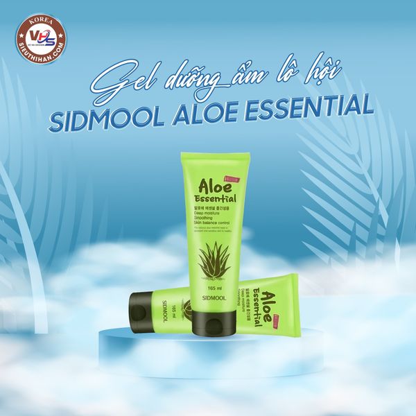  Gel Dưỡng Ẩm Lô hội Sidmool Aloe Essential 